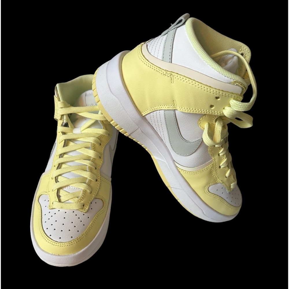 Brand New Never Worn Nike Dunk High Up Lemon